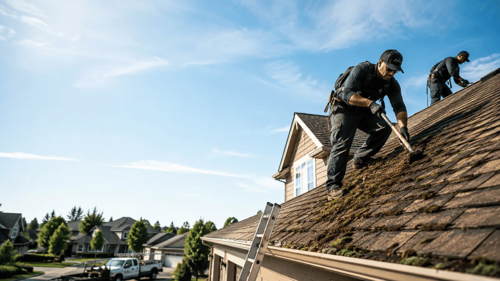 Roof Moss Removal in Fulton, IN near me